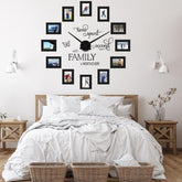 Circular photo frame clock My Wall Clock